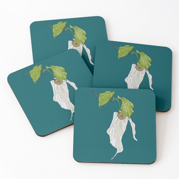 Item preview, Handkerchief Tree leaf and white bract designed and sold by StephCarrDesign.