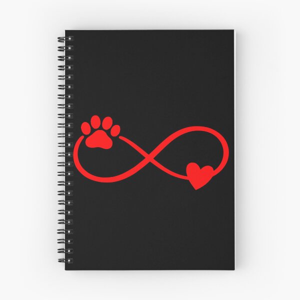 Item preview, Red Paw Heart Infinity designed and sold by Corvoria.