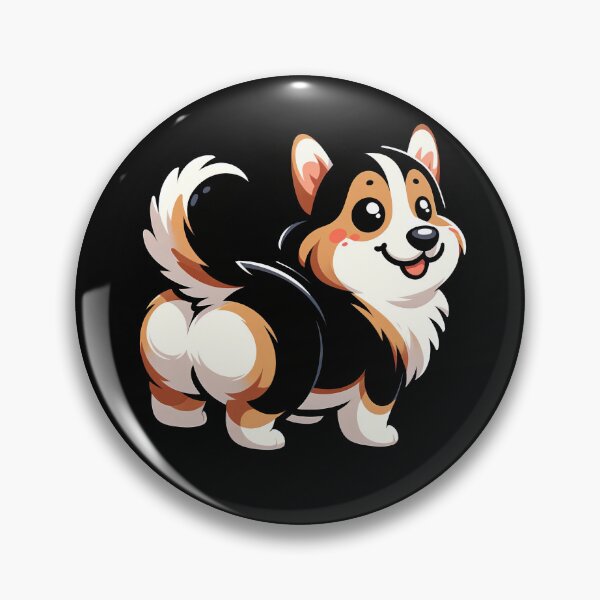 Item preview, Funny Tricolor Corgi Guess What Cheeky Mom Dad Kids designed and sold by rafaeltto.