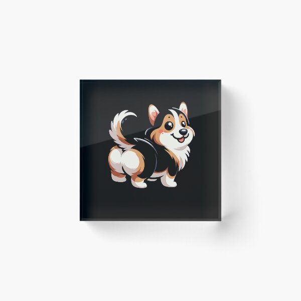 Artikelvorschau, Lustiger dreifarbiger Corgi – Rate mal, was Mama, Papa und Kinder zu bieten haben! entworfen und verkauft von rafaeltto.
