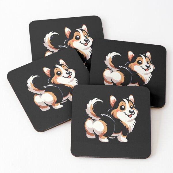 Item preview, Funny Tricolor Corgi Guess What Cheeky Mom Dad Kids designed and sold by rafaeltto.