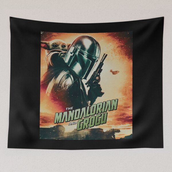 Item preview, Mando and Grogu designed and sold by helman-art.