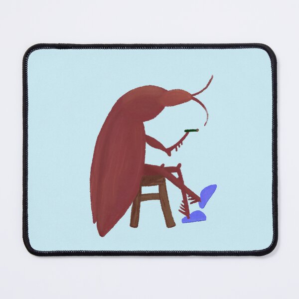 Item preview, Cockroach Smoke Break with House Slippers designed and sold by potterspatch.