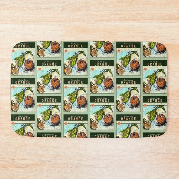 Item preview, Orange Juice retro art designed and sold by FanitsaArt.
