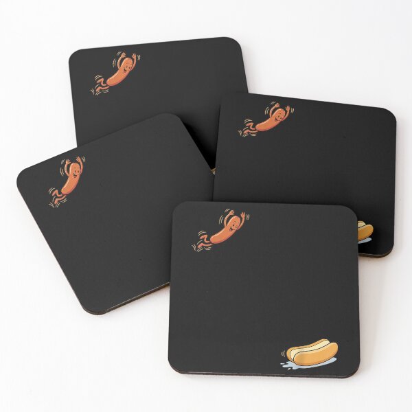 Item preview, Hot Dog Diving Into Bun | Funny Summer BBQ Food Humor designed and sold by Alluka Brand.