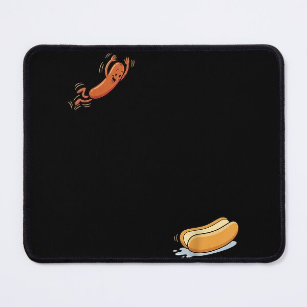 Item preview, Hot Dog Diving Into Bun | Funny Summer BBQ Food Humor designed and sold by Alluka Brand.