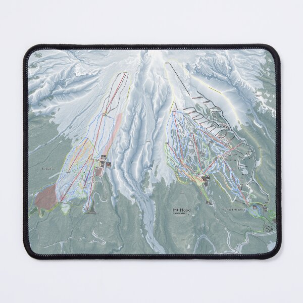 Item preview, Mt Hood Resorts Trail Map designed and sold by Mapsynergy.