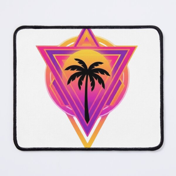 Item preview, Retro Vaporwave Outrun Palm Tree designed and sold by AlphaGacha.