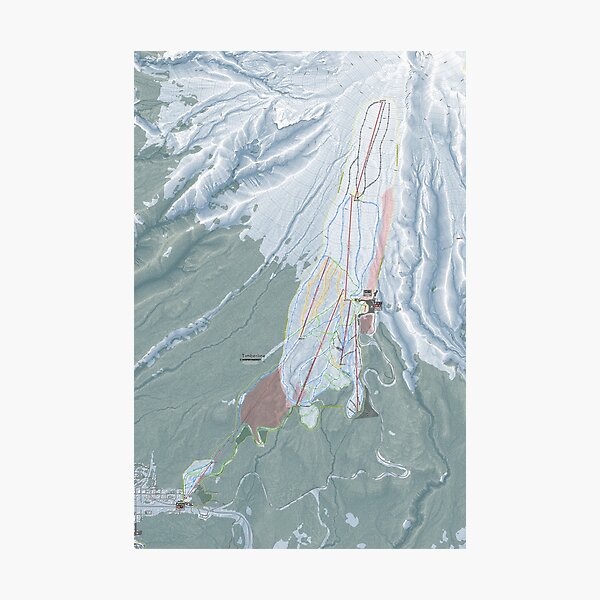 Item preview, Timberline Resort Trail Map designed and sold by Mapsynergy.