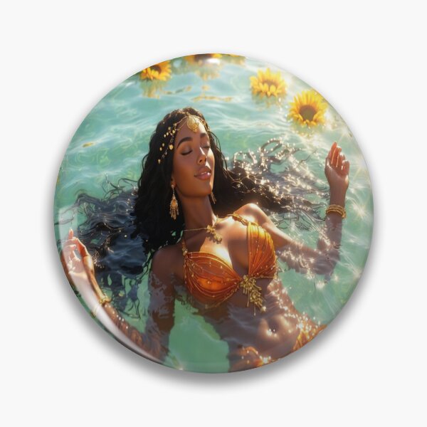 Item preview, “Oshun’s Golden Repose” designed and sold by RavenCrow444.