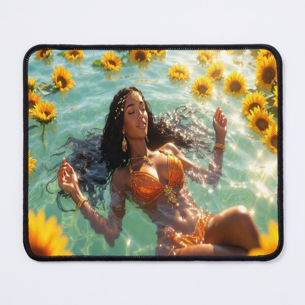 Item preview, “Oshun’s Golden Repose” designed and sold by RavenCrow444.