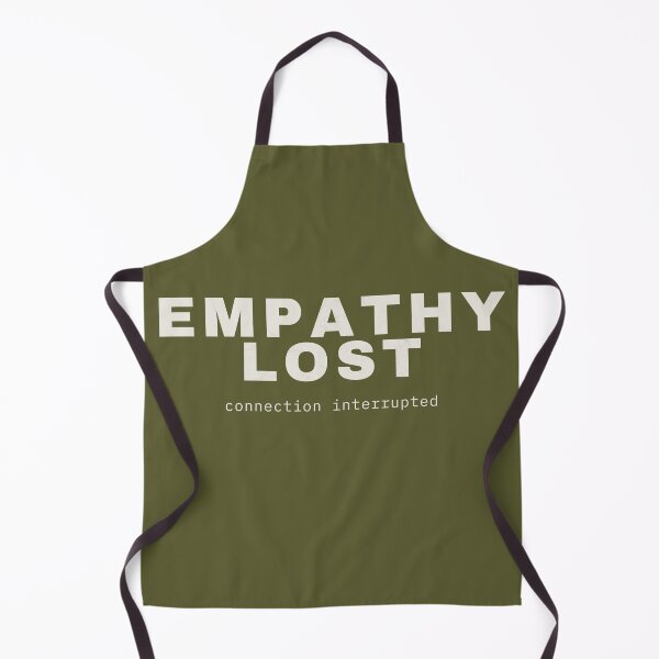 Item preview, Empathy Lost – Connection Interrupted Minimalist Statement Design designed and sold by No Excuses Supply.