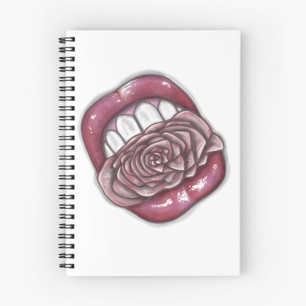 Item preview, Romantic Rose Mouth in Pink designed and sold by DoodlingMissy.