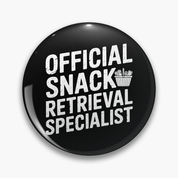 Item preview, Official Snack Retrieval Specialist designed and sold by theartfulaspie.