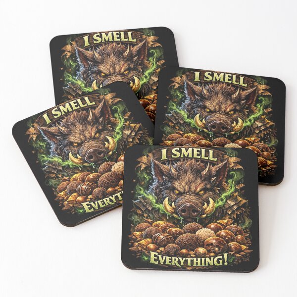 Item preview, I Smell Everything Chocolate Truffles Wild Boar Meme designed and sold by FANTASYoDarknes.