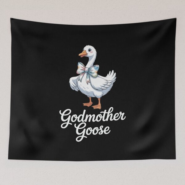 Item preview, Godmother Goose Cute Fairy Tale Godparent designed and sold by SuperAndSocial.