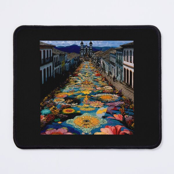 Item preview, Sacred Ground Corpus Christi in Brazilian Poetic Folk Art #13 designed and sold by Helios Be. Lavsh.