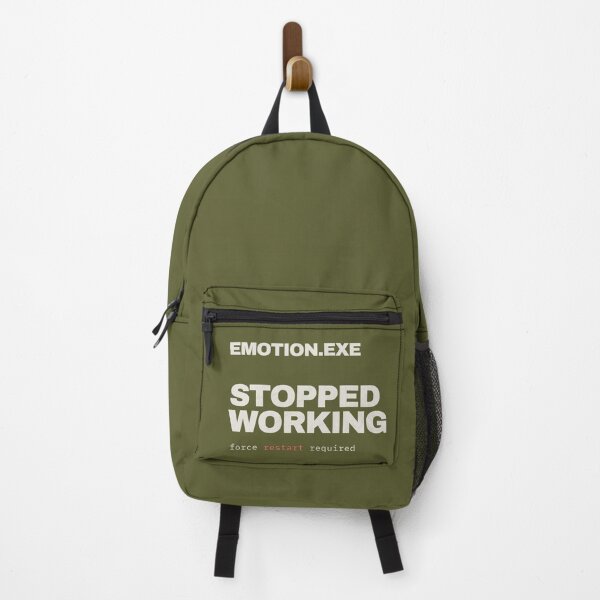Item preview, Emotion.exe Stopped Working – Force Restart Required designed and sold by No Excuses Supply.