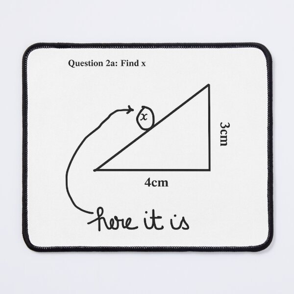 Item preview, Find X – Funny Math Meme | The X is right here designed and sold by Mavriboy.