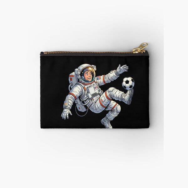 Item preview, Astronaut Footballer — Football in Space Cartoon Humor designed and sold by David Mateo ArtWorks.