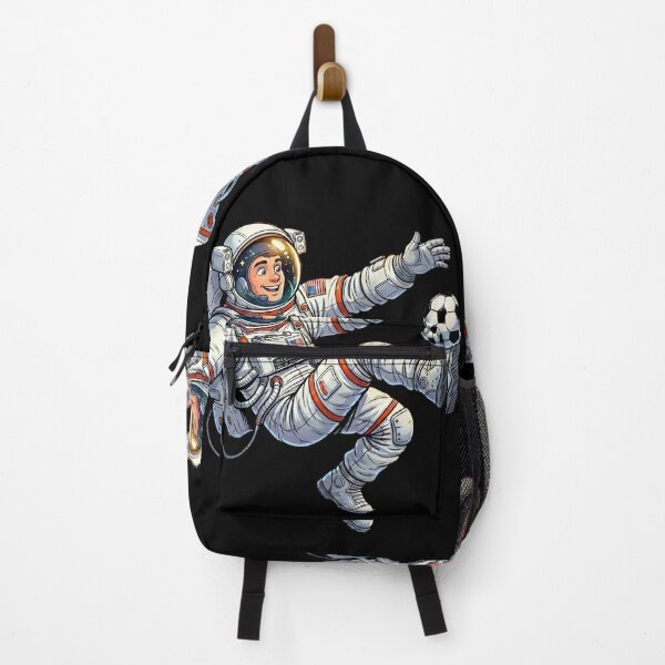 Item preview, Astronaut Footballer — Football in Space Cartoon Humor designed and sold by David Mateo ArtWorks.