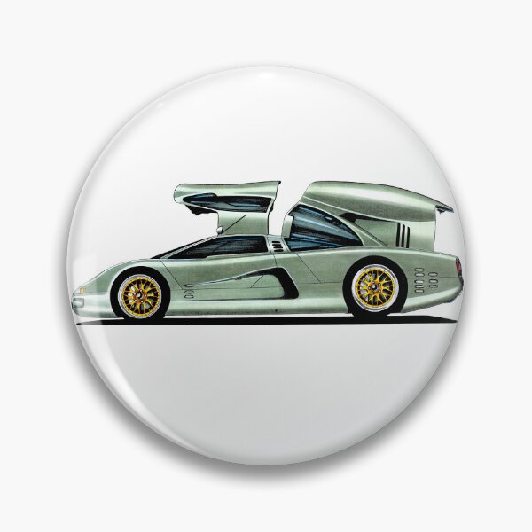 Item preview, Exclusive drawing legendary futuristic modern classic Isdera Commendatore 112i Coupe V12 MB engine designed and sold by Cars23.
