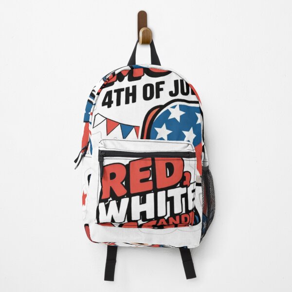 Item preview, Red White and Moo – Patriotic Highland Cow 4th of July Design Classic designed and sold by MerchlyMike.