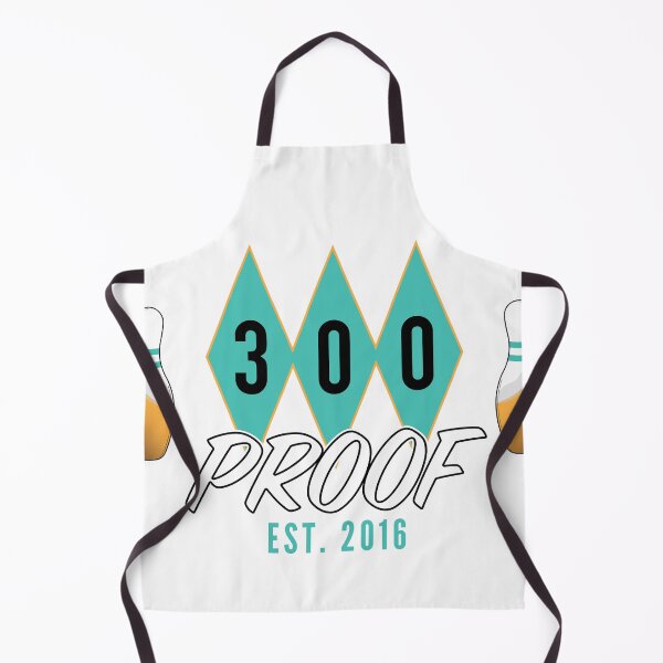 Item preview, 300 Proof Retro Logo White designed and sold by Headsnack Shop.