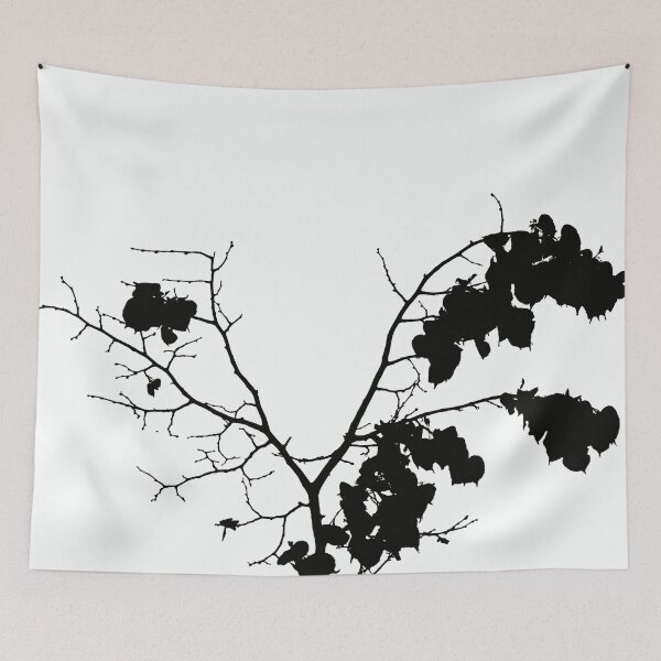 Item preview, High Contrast Tree Branch Silhouette designed and sold by LueNoir.