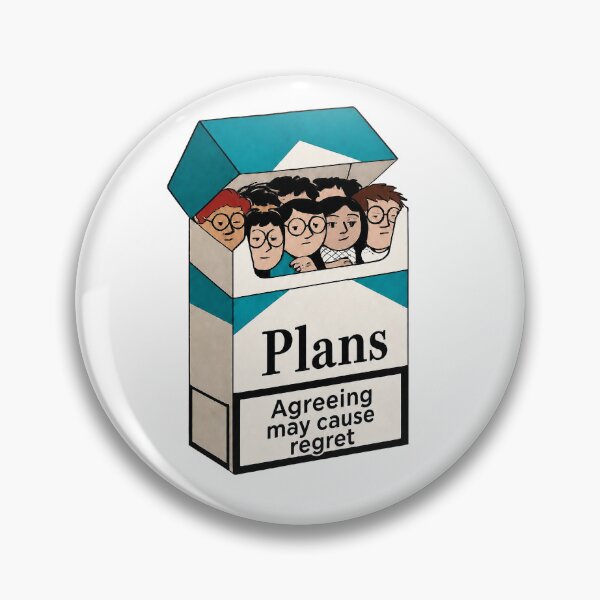 Item preview, Plans May Cause Regret designed and sold by bookclubpress.