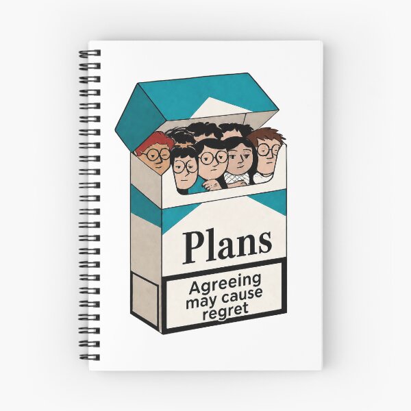 Item preview, Plans May Cause Regret designed and sold by bookclubpress.