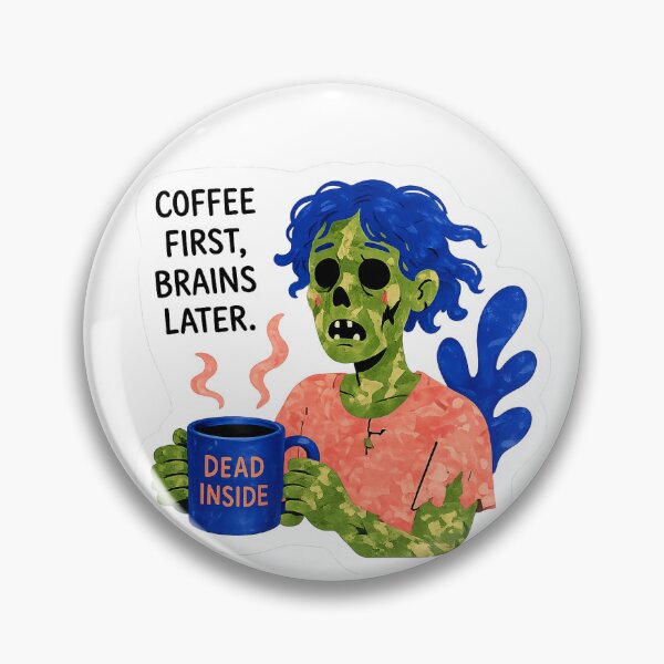 Item preview, Zombie and coffee  designed and sold by Vulyk .