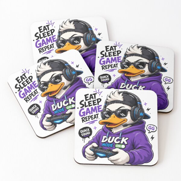 Item preview, Gamer Duck T-Shirt | Funny Gaming Animal Design designed and sold by JustResultsCo.