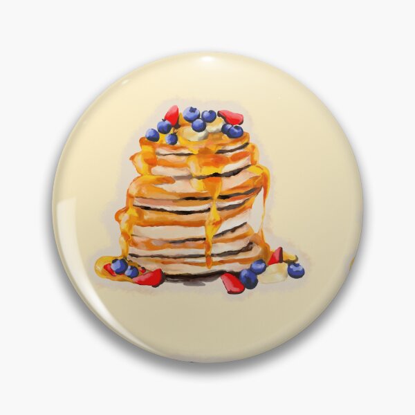 Item preview, Pancake stack watercolour style designed and sold by DoodlingMissy.