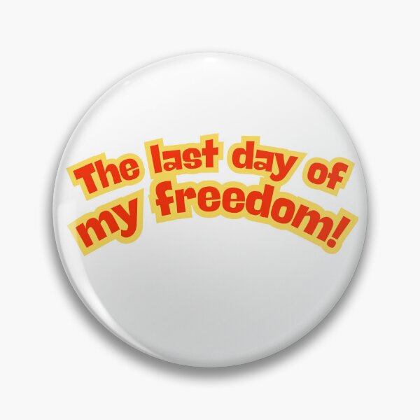 Item preview, Text „the last day of my freedom” designed and sold by Serce w tej sztuce.
