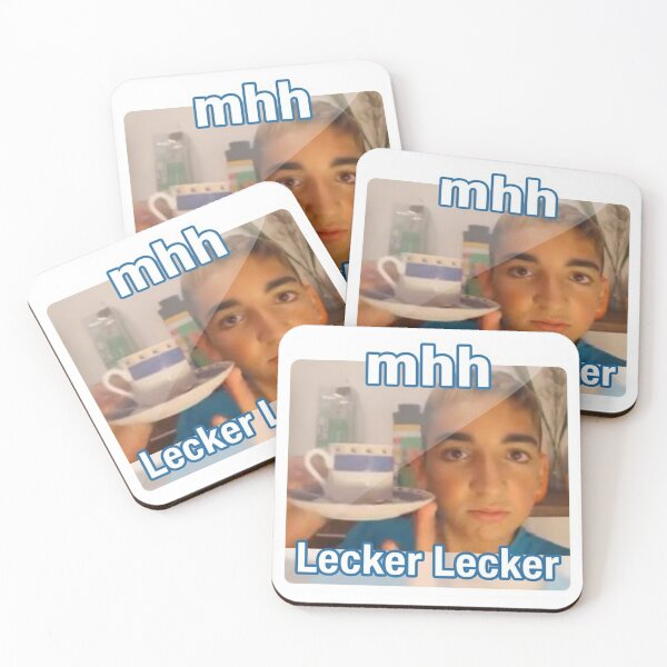 Item preview, mmm yummy yummy German meme designed and sold by LayersDesign.