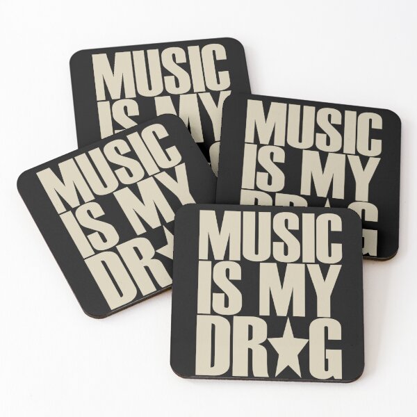 Item preview, Music is my drug designed and sold by NF Designs Studio DTF.