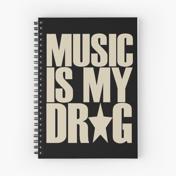 Item preview, Music is my drug designed and sold by NF Designs Studio DTF.