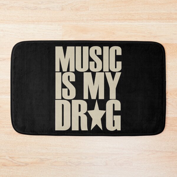 Artikelvorschau, Musik ist meine Droge entworfen und verkauft von NF Designs Studio DTF.