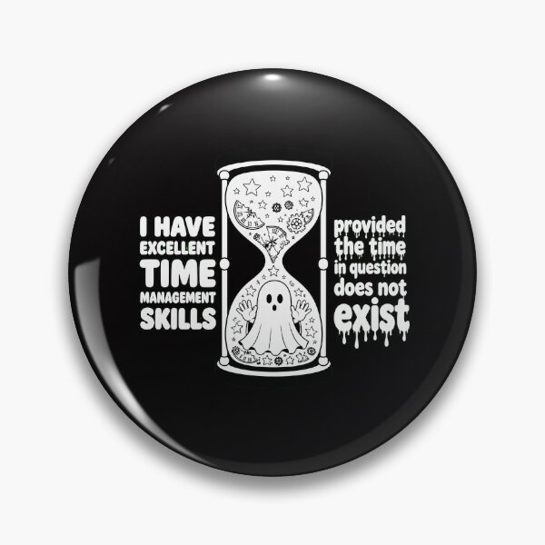 Item preview, Time Management Skills Imaginary Time Cute Creepy Kawaii  designed and sold by DarklyOK.