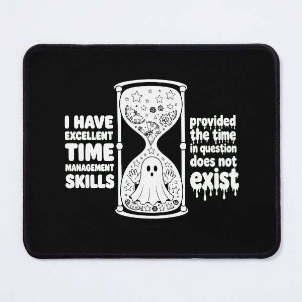 Item preview, Time Management Skills Imaginary Time Cute Creepy Kawaii  designed and sold by DarklyOK.