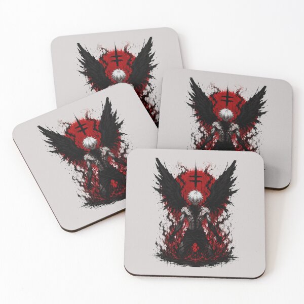 Item preview, Dark Fallen Angel Anime – Demon Wings Gothic Aesthetic | Dark Fantasy Art designed and sold by saamessart.