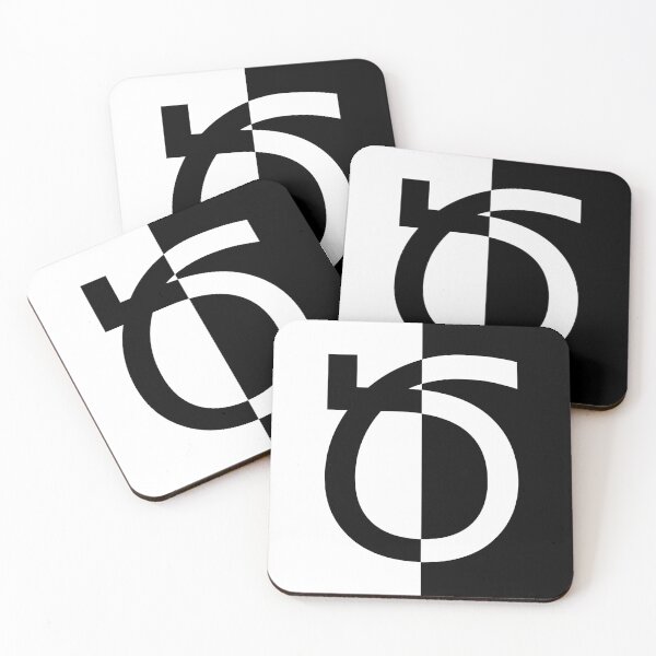 Item preview, Armenian letter DZ black and white  designed and sold by Salpisart.
