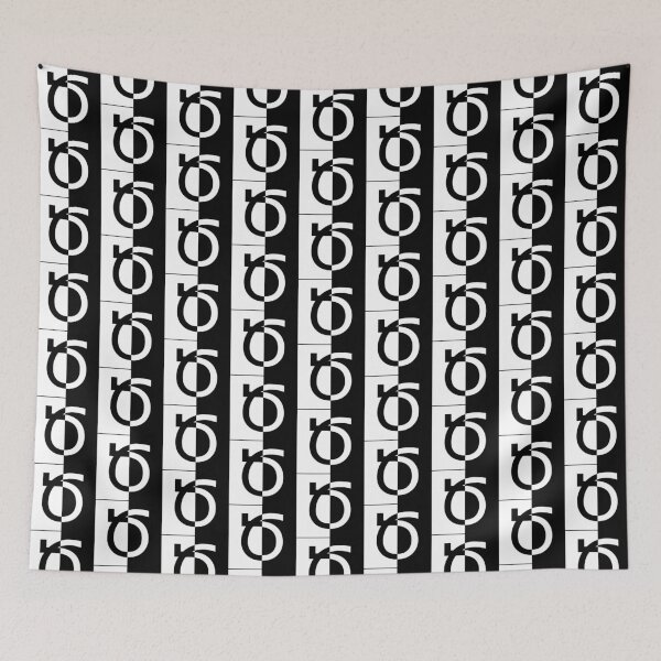 Item preview, Armenian letter DZ black and white  designed and sold by Salpisart.