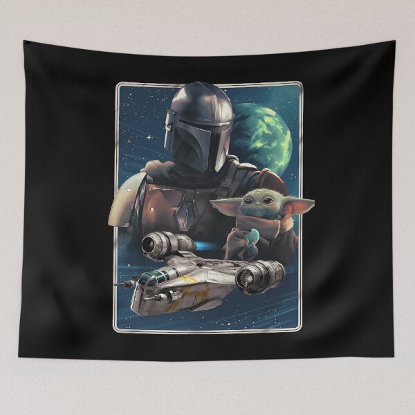 Item preview, Mando and Grogu designed and sold by helman-art.