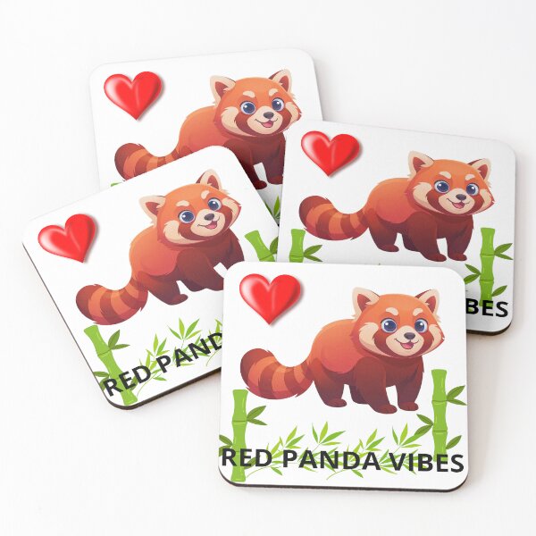 Item preview, Cute Red Panda Vibes Kawaii designed and sold by DidiDesignShop.