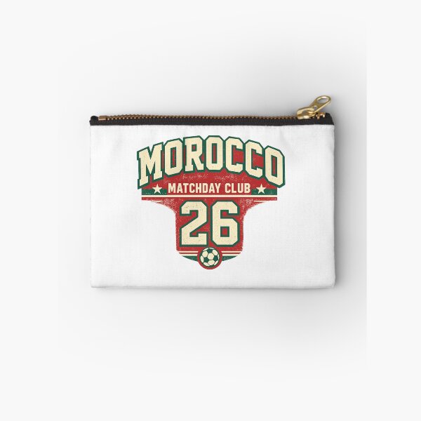 Item preview, Morocco Matchday Club Retro Football Supporter T-Shirt Design designed and sold by Timeless Design.