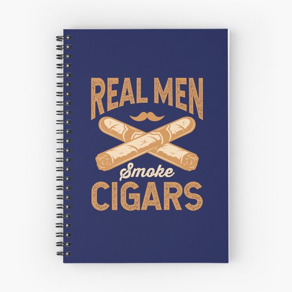 Item preview, Real Men Smoke Cigars Cigar Smoking Smoker designed and sold by jaygo.