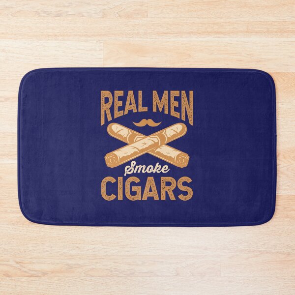 Item preview, Real Men Smoke Cigars Cigar Smoking Smoker designed and sold by jaygo.