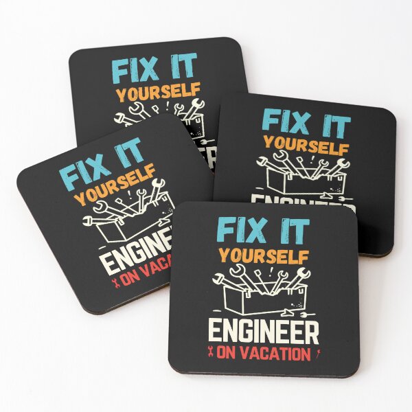 Item preview, Engineer Dad Humor – Funny Father's Vacation Mechanical Repair Quote Design designed and sold by Taans-Creation.